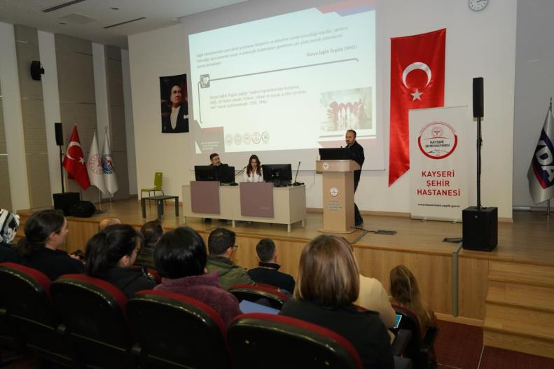 Kayseri Sehir Hastanesi’nde ASUDE projesi tanıtıldı.