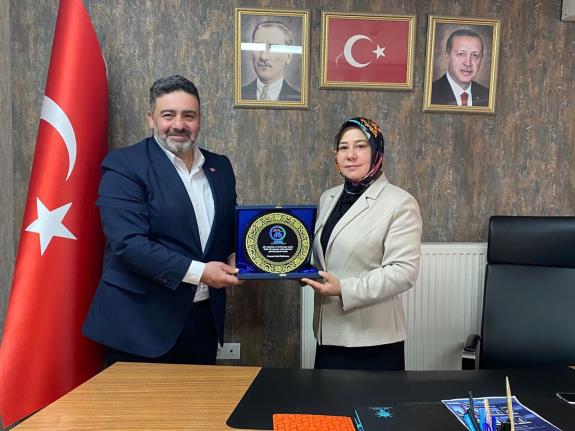 Ak Parti Kayseri Kadın Kolu Başkanı Sayın Meral Koşar Hanımefendi ve kıymetli çalışma arkadaşlarına ziyaret