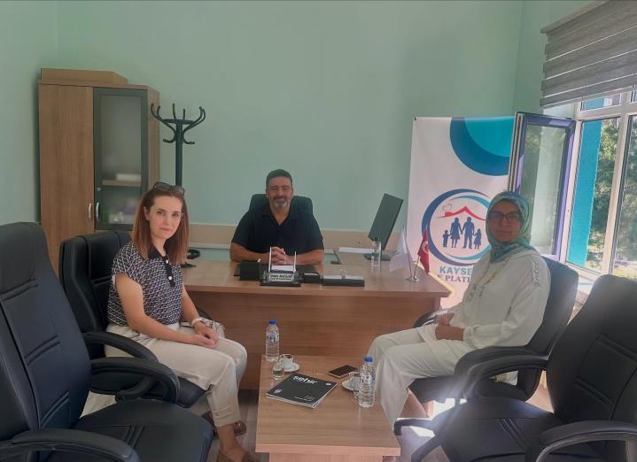KAYÜ Kadın ve Aile Çalışmaları Uygulama ve Araştırma Müdürlüğün'den ziyaret