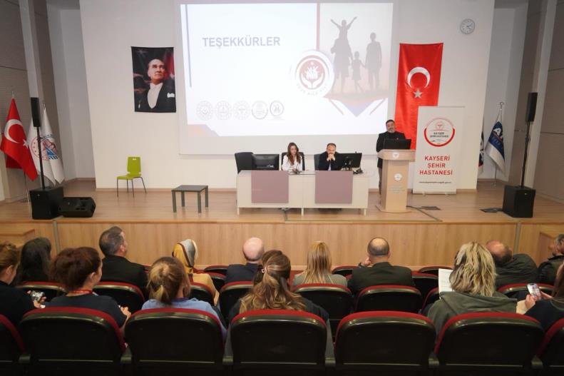 Kayseri Sehir Hastanesi’nde ASUDE projesi tanıtıldı.